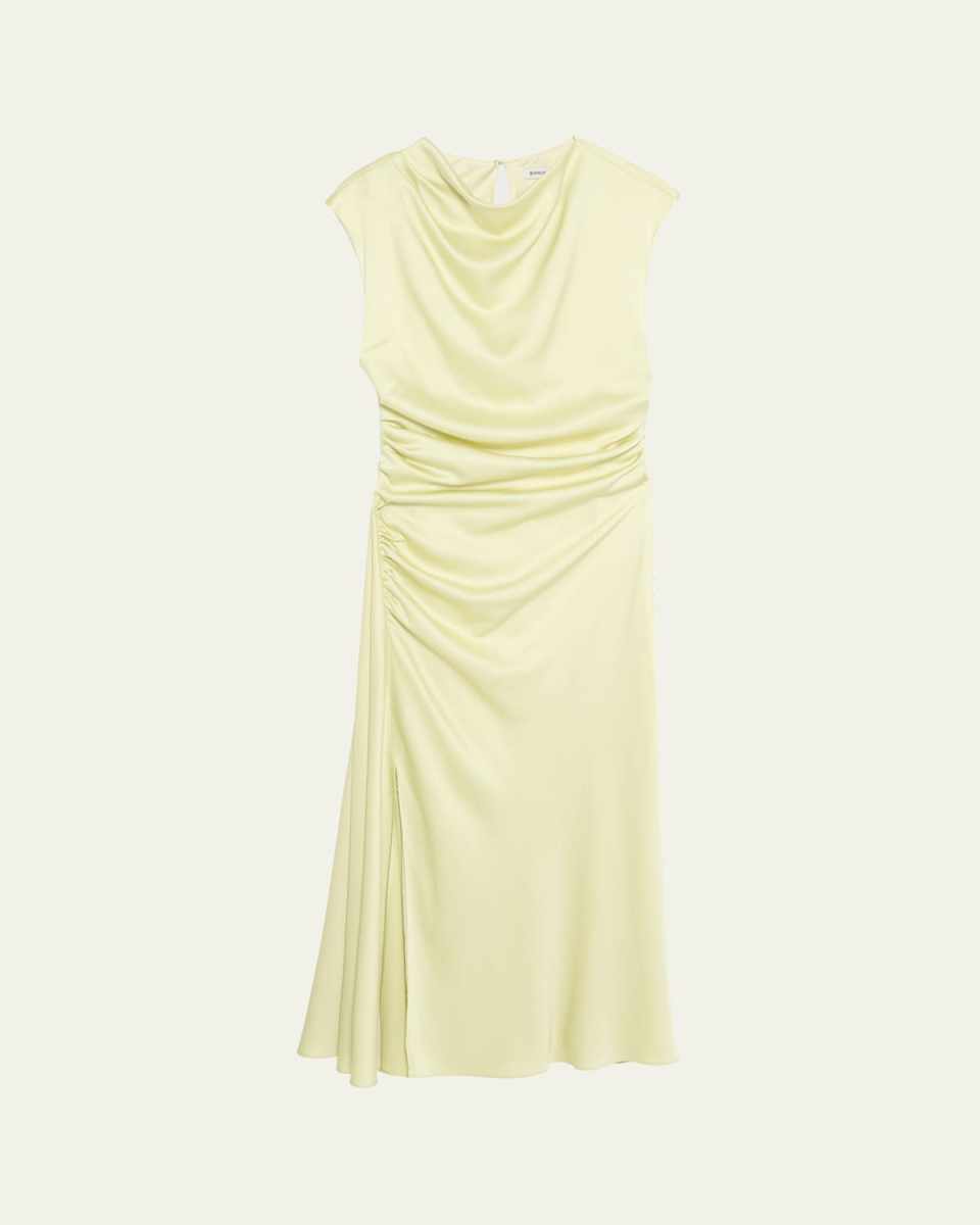 Burke Draped Midi Dress